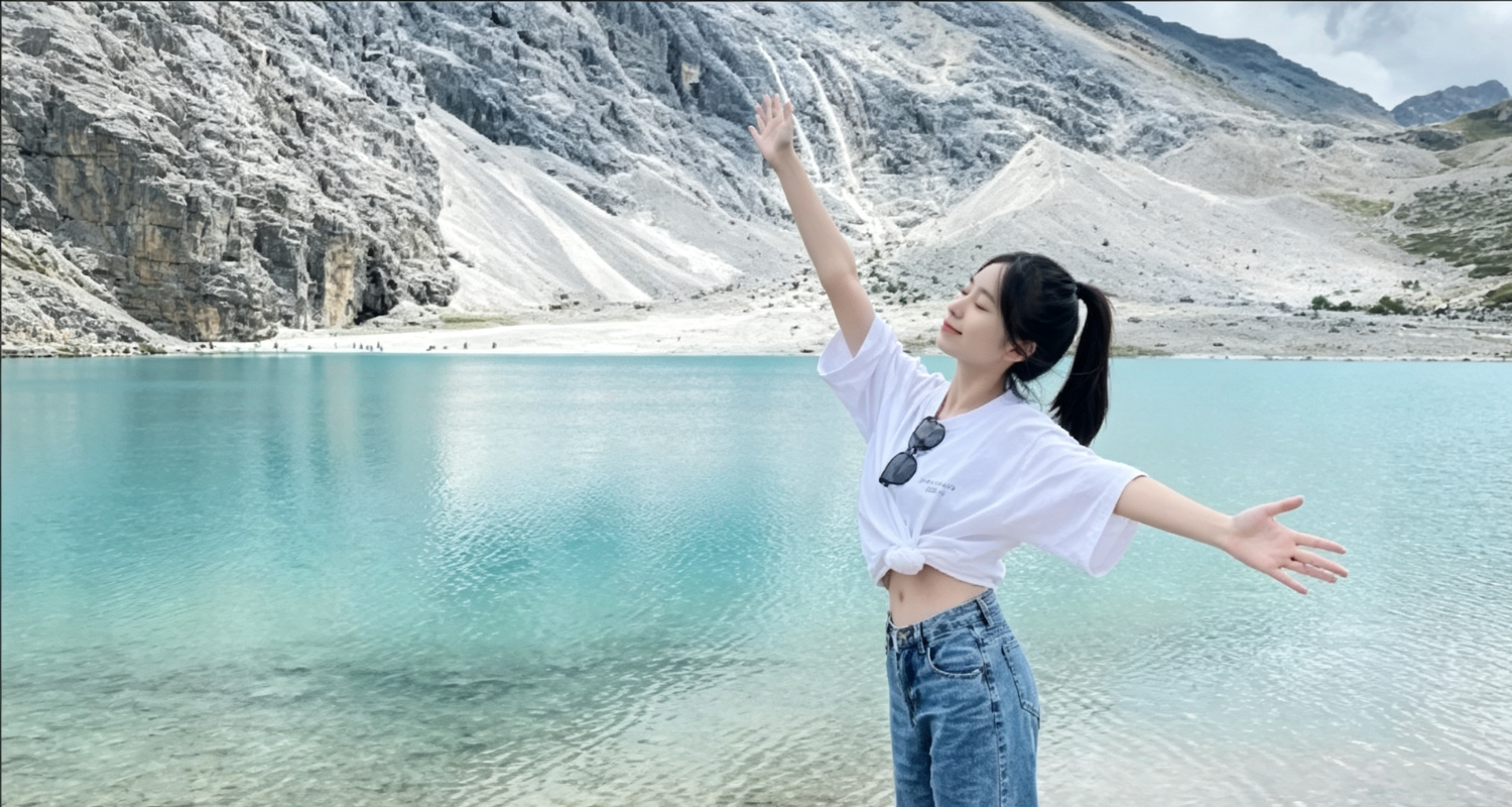 圣洁亚丁:成都+新都桥+稻城亚丁+色达7日6晚跟团游·坐保姆车【自理大交通+赠双流机场/成都火车站接送一次】游新都桥+折多山+勒通古镇+稻城亚丁+挑战牛奶海+五色海+珍珠海+赠氧气瓶